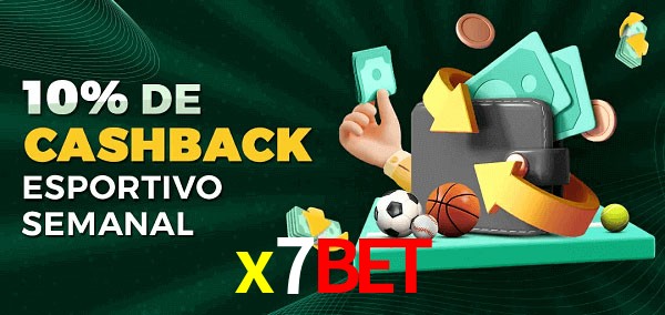 10% de bônus de cashback na x7bet